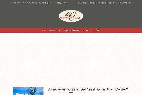 Equestrian theme site design template sample