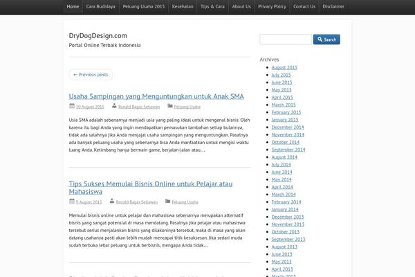 activetab theme site design template sample