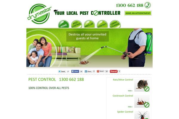 drymasterpestcontrol.com.au site used Drymaster