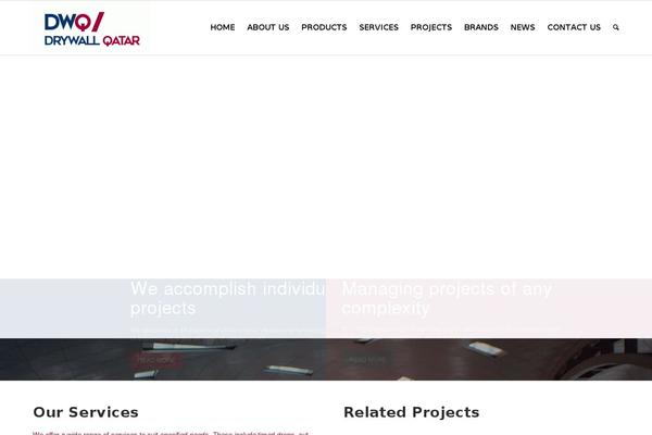 drywallqatar.com site used Dwq