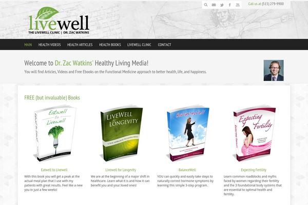Natural theme site design template sample