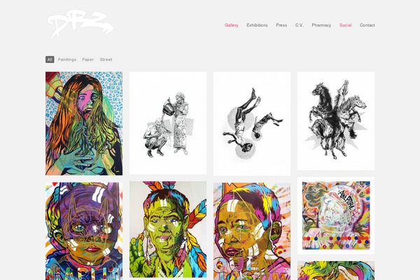 Reveal theme site design template sample