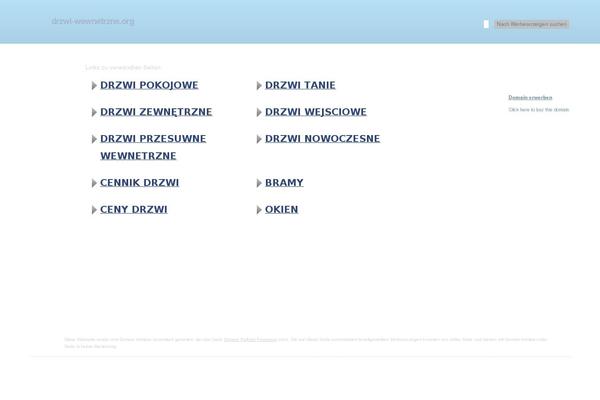 drzwi-wewnetrzne.org site used Theme1034