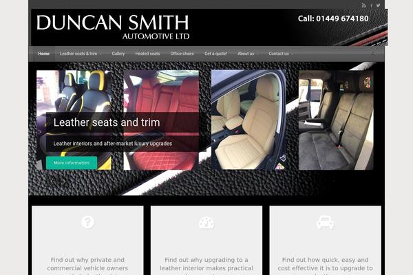 evolve theme site design template sample