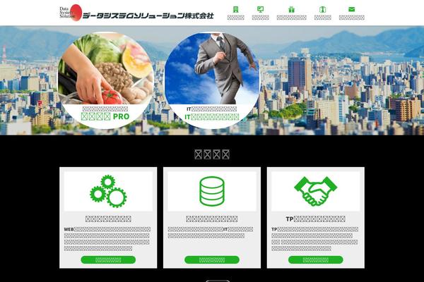 Dss theme site design template sample