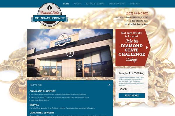 Ds theme site design template sample