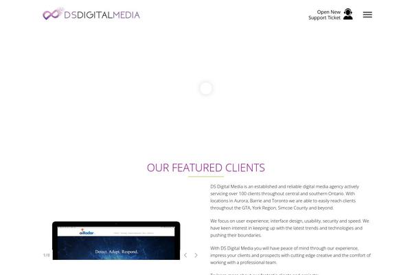 Patti Child theme site design template sample