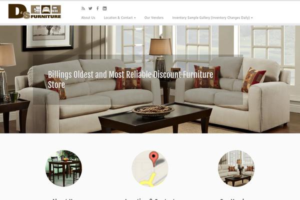 dsdiscountfurniture.com site used Customizr