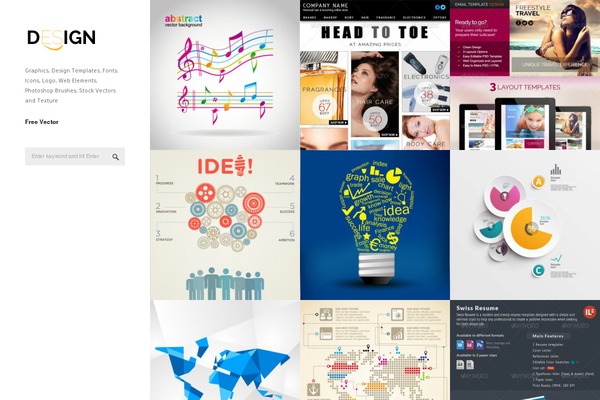 Litho theme site design template sample