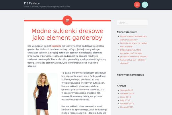 Sorbet theme site design template sample