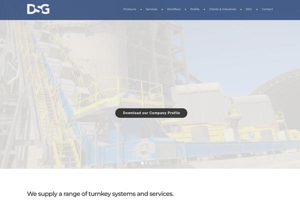 Buildpro theme site design template sample