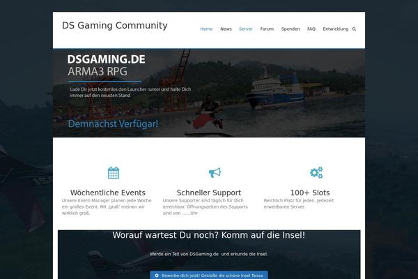 Howes theme site design template sample