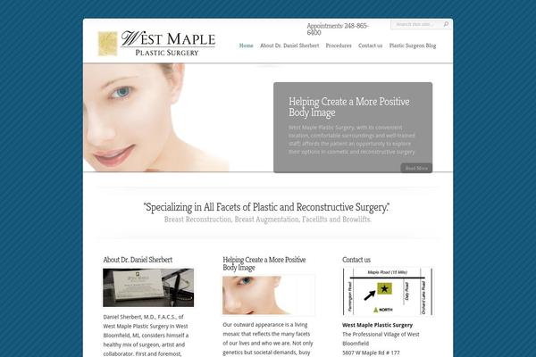 Chameleon theme site design template sample