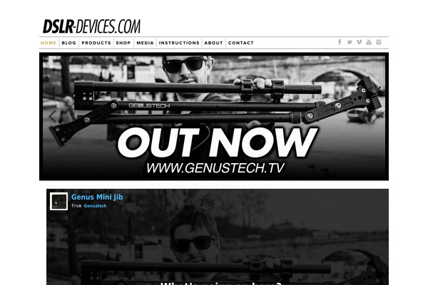 dslr-devices.com site used Modernize