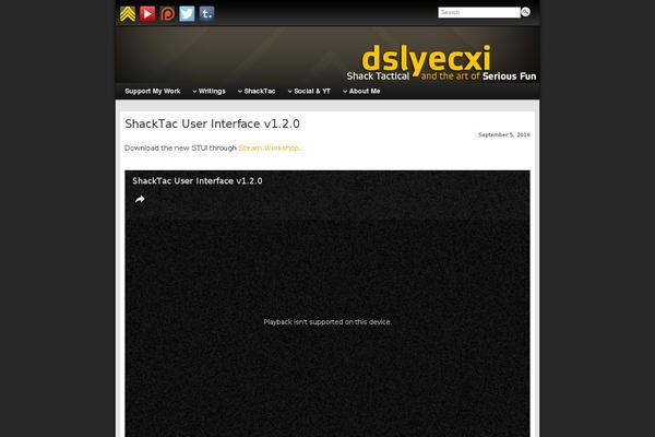Site using Youtube Feeder plugin