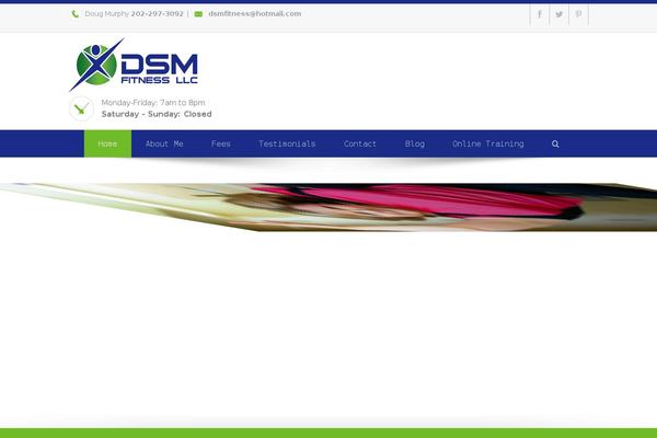 Divi Child theme site design template sample