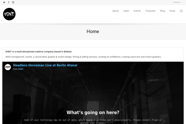 Flexform theme site design template sample
