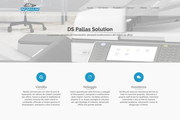 Pinnacle theme site design template sample