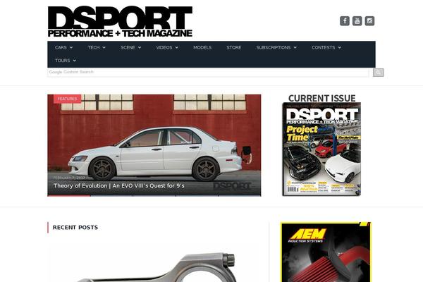 Site using Widget Post Slider plugin