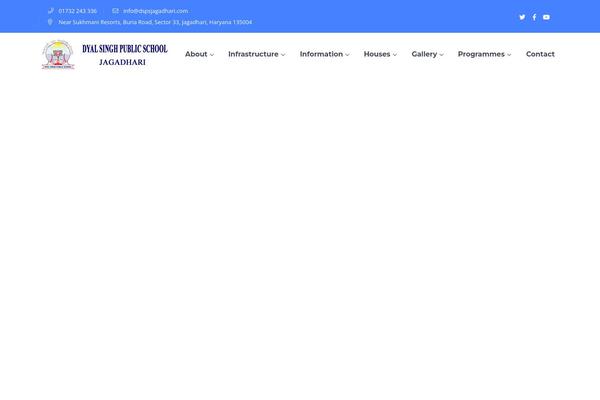 Edukul theme site design template sample