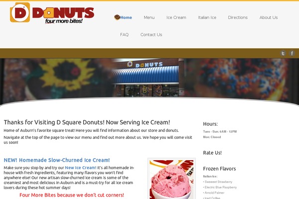 dsquaredonuts.com site used Blogun