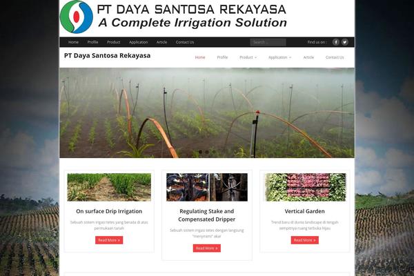 Minamaze theme site design template sample