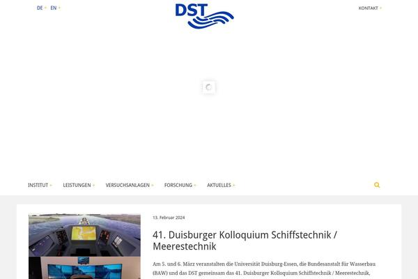 dst-org.de site used Yoo_uniq_wp