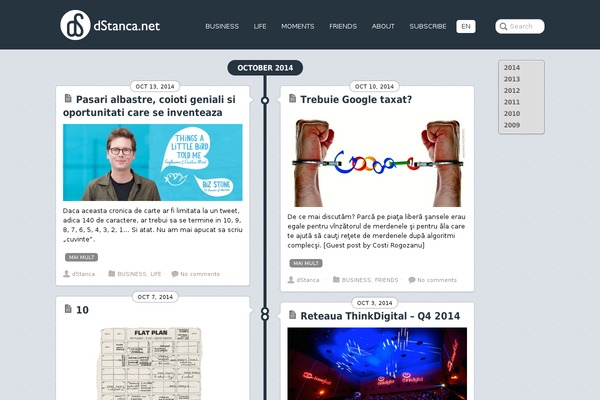 Postline theme site design template sample