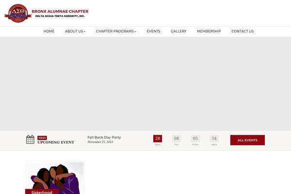 Site using Eventer plugin