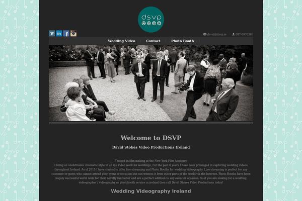 Folio theme site design template sample