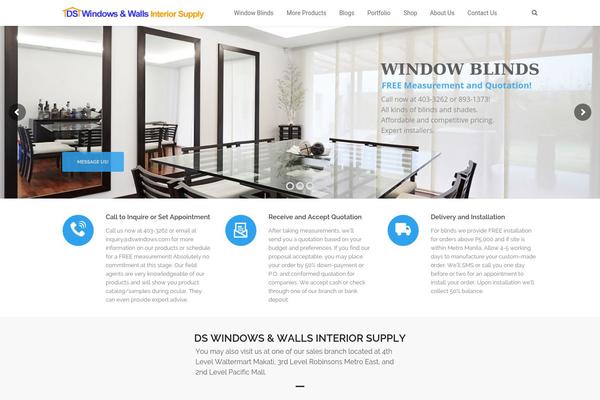 Amplify theme site design template sample