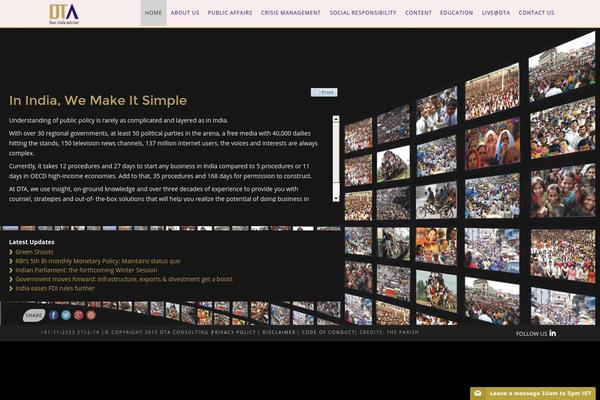 dtaconsulting.com site used Story