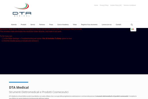 Site using Complianz-gdpr plugin