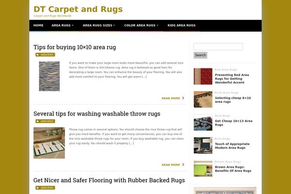 SABINA theme site design template sample