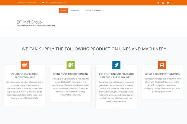 Kyma theme site design template sample