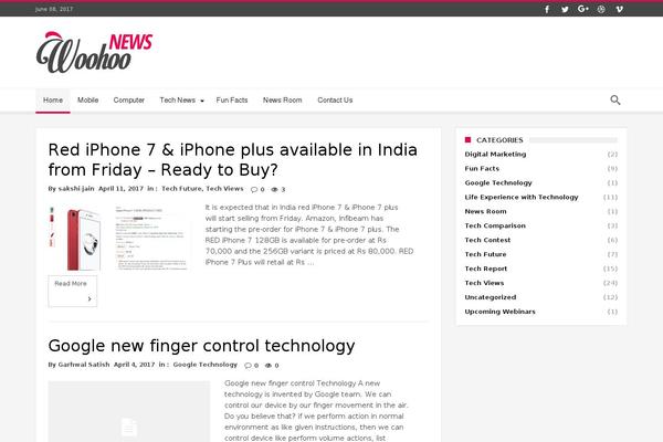 Explore theme site design template sample