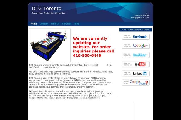 Smallbiz theme site design template sample