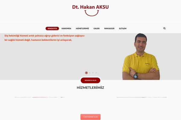 Dentalux theme site design template sample