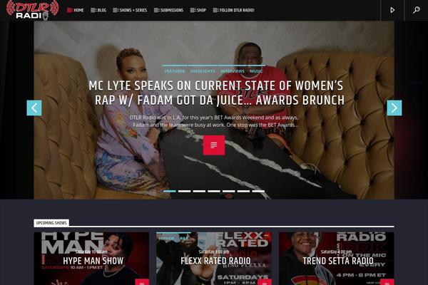 Onair2 theme site design template sample