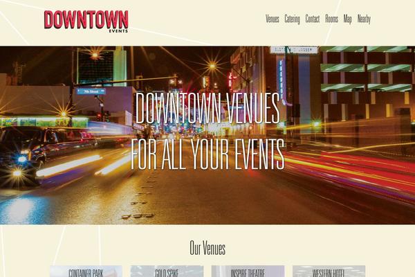 dtlvevents.com site used Venues