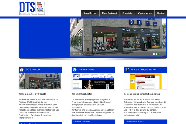 Blue theme site design template sample