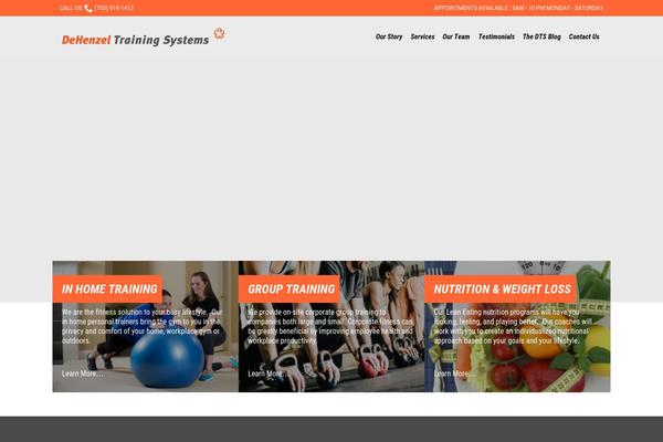 Fitness-wellness theme site design template sample