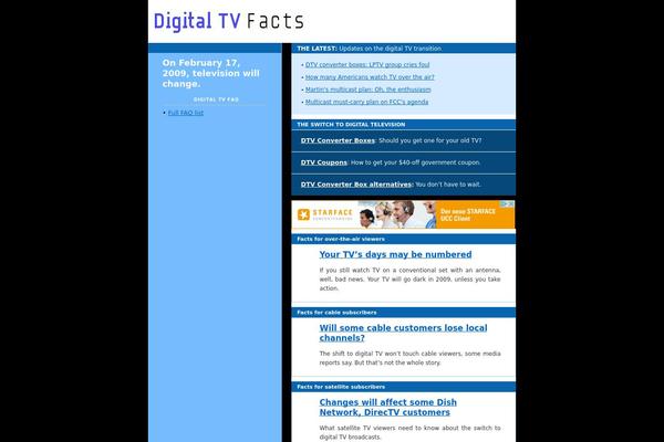 dtvfacts.com site used Default