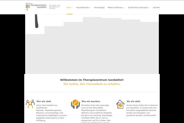 GeneratePress theme site design template sample
