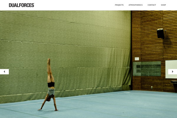 Immersion theme site design template sample