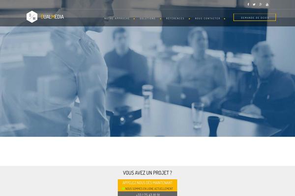 Roundabout theme site design template sample