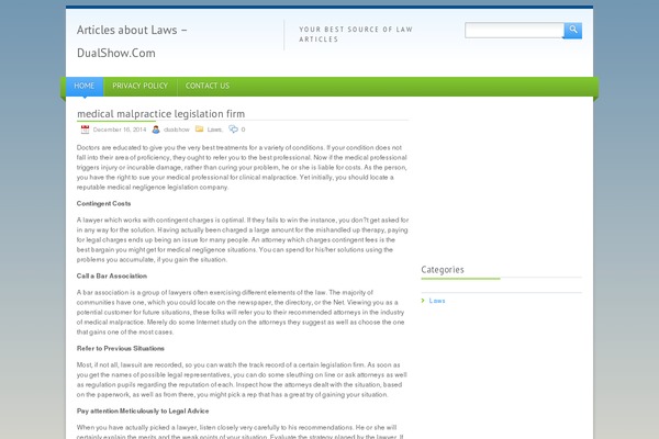 Green One theme site design template sample