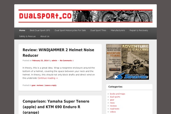 dualsport.co site used Catch Box