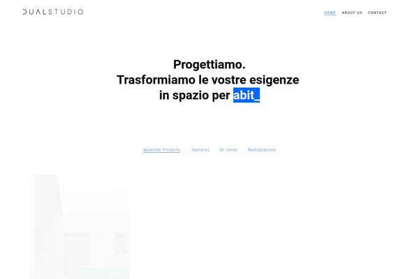 Bifrost theme site design template sample