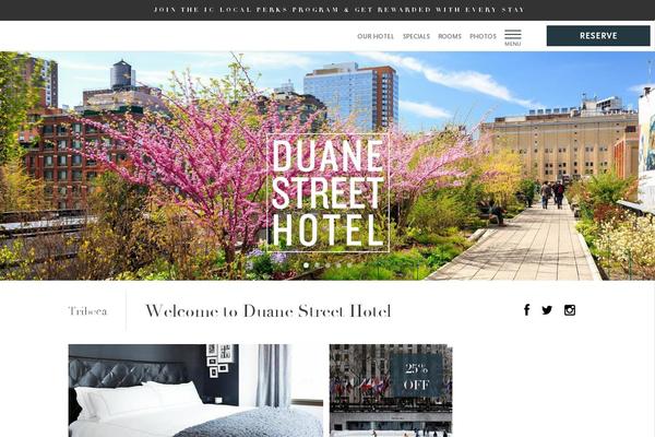 duanestreethotel.com site used Ic